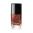 Gold Sparkle Nail Coat in Rouge Noir, Chanel
